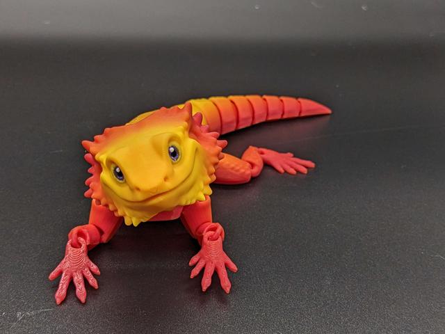 Bearded Dragon Articulated Toy